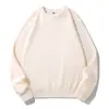 Sudadera Pesada Estilo Japonés Grande de Felpa Cuello Redondo Personalizable Algodón Puro Casual Holgada Moderna Unisex en Stock