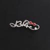 Broche de zircão de cobre atmosfera elegante corpete de diamante moda simples colar fixo de alta qualidade acessórios de pino anti-luz