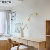 Lámpara de noche LED minimalista moderna lámpara de pared foco LED directo de fábrica foco flexible