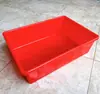 Caja de Coloración para el Cabello Tortuga Negro Blanco Caja de Plástico Vista Trasera Juguete Guppy Almacenamiento Cesta para Medicinas Caja Organizadora Caja de Herramientas