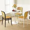 Sillas de comedor para el hogar, mesas y sillas de comedor comerciales, sillas de ratán de plástico, sillas de mimbre, sillas de ratán vintage, sillas con respaldo, taburetes de exterior transpirables