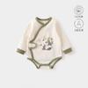 Ropa para Recién Nacido para Niños y Niñas, Envoltorios para Bebé, Pijamas Ajustados, Batas de Algodón Puro de Manga Larga, Ropa Triangular para Gatear para Exterior