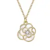Collar de Plata de Ley S925, Moderno y Elegante, Colgante de Nácar, Estilo Exquisito de Gama Alta de Nicho, Cadena de Clavícula Súper Vendida 2025