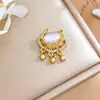 Colgante Nuevo Estilo Chino Cerradura Auspiciosa de Longevidad Accesorios para Joyería DIY Estilo Ins Simple Versátil Accesorios de Collar Suaves para Mujeres