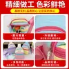 Bolso Diagonal Transfronterizo 2025 Nuevo Bolso de Hombro Dopamina Costuras en Color Contrastante Bolso Portátil de Pecho para Niños para Exteriores