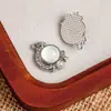 Pingente Casual de Liga de Zinco, Resina, Zircônia e Pérola Inlaid Sol e Lua Pingente DIY Pulseira Colar Acessórios de Joias