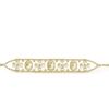 Novos produtos transfronteiriços Colar de flor punk com diamantes completos Europeu e americano Acessórios de corrente de clavícula com strass exagerados de alta qualidade colar