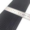 Cinturón de Compresión de Soporte de Cintura Elástico de Malla Negra con Bordes de Gancho de 10 cm con Alta Elasticidad para Moldear y Adelgazar