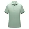 Camisas Polo de Alta Qualidade com Logos para Estampar, Roupas de Trabalho Masculinas, Camisetas Masculinas de Manga Curta para o Verão, Tops com Gola, Mesmo Estilo para Homens e Mulheres