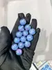 Cuentas Luminosas de Flor de Loto de 16 mm con Agujero Recto Óptico para Cadena de Teléfono DIY, Llavero, Cadena de Bolsa, Accesorios de Joyería