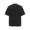 Jia Yi Ku 2026 Verão Camiseta Masculina Algodão Puro Novo Estilo de Rua Americano Lavada Vintage Marca Tendência Manga Curta Camiseta Básica