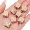 Contas em Cubo de Queijo Feitas à Mão DIY Contas Soltas Acrílico Contas para Corrente de Celular Contas Espaçadoras Pingentes Coloridos Acessórios de Joias
