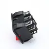 KCD9 con Interruptor Tipo Barco Iluminado Dos Velocidades Nueve Pines Tamaño 31 * 36mm Todo Cobre Plástico de Nylon
