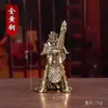 Los Cuatro Reyes Magos del Hogar Adornos Ceremonia Mágica Vida Marina Verde Roja Decoración de Escritorio Hogar Mascota de Té Escritorio Artesanías Decorativas
