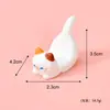 Soporte para teléfono original nuevo y práctico con figura de gatito, decoración DIY, adorno de resina para escritorio, venta al por mayor
