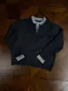 Grupo de Fábrica Fuente Suéter Falso de Dos Piezas para Hombre Otoño/Invierno Sentido del Diseño Punto de Lujo Ligero en Capas