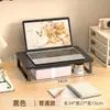 Soporte para computadora de escritorio, soporte para laptop, base para monitor de estación de trabajo, marco de soporte, estante de almacenamiento de escritorio