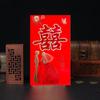 Sobres Rojos de Cinco Mil Yuanes, Sobres Rojos Rígidos Estampados en Oro, Creativos y Personalizados, Adecuados para Bodas
