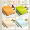 Cuaderno A5 Cubierta de Cuero Suave Cuaderno A5 Engrosado Bloc de Notas de Oficina de Negocios Estilo Ins Diario de Estudiante Universitario