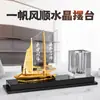 Escritório do Chefe Porta-canetas Decorações Criativas Casa Nova Sorte Negócios Coisas Boas Mesa de Conferência de Alto Padrão Decorações de Mesa