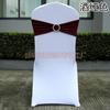 Banda elástica no vinculante para respaldo de silla de boda Mariposa Roja Nudo elástico para respaldo de silla Anillo elástico para respaldo de silla Flor