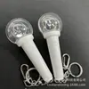 Lámpara de Mano LED Mini Fluorescente con Patrón Impreso, Molde Público de Fábrica, Palo de Soporte Luminoso, Colgante Llavero