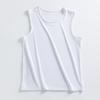 Chaleco sin costuras de seda de hielo de hombro ancho para hombre, fitness sin mangas, talla extra 100 kg, camiseta base de verano estilo delgado