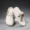 Pantuflas Toe-Toe para Hombre en Verano, Sandalias Casuales de Playa Antideslizantes de Suela Gruesa sin Tacón, Media Copa Perezosa