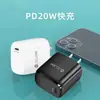 Cargador de Teléfono Móvil de Carga Rápida 20Wpd es Adecuado para Apple 13Pro y Huawei Cabezal de Carga de Puerto Único, Carga Rápida y Carga Rápida Inteligente