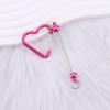 Mosquetón de Cuentas con Forma de Corazón DIY Transfronterizo, Hebilla Colgante de Calabaza, Hebilla para Llaves, Hebilla Colgante para Mochila, Hebilla Multifuncional para Exteriores