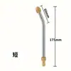 Pistola de agua a alta presión transfronteriza, varilla de latón doblable, boquilla, conexión rápida de 1/4, extensión para pistola de agua, varilla doblable para pistola de agua, 90 grados, 30 grados