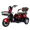 Patinete Elétrico para Idosos Triciclo Elétrico 48V60V72V Comércio Exterior Triciclo Elétrico Pequeno Cool para Lazer Push-Pull