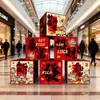 Accesorios Fotográficos de Año Nuevo Caja de Regalo Centro Comercial Duitou Decoraciones de Jardín de Infancia 2026 Año Nuevo Festival de Primavera Decoraciones de Año Nuevo