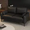 Sofá minimalista italiano para apartamentos pequenos, salas de estar, quartos, imóveis para alugar, lojas de roupas, de dois lugares, de três lugares, sofá pequeno moderno