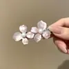 Pinzas para el cabello de color dopamina para mujer, exquisitas pinzas para flequillo, pinzas laterales con un toque de alta gama, pasadores dulces de pico de pato, accesorios para el cabello