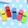 Artículos Deportivos Silbato de Plástico Juguetes para Niños Color Animación Silbato de Aliento Aficionados Ventas Directas de Fábrica Venta al por Mayor