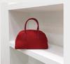 Nuevo Bolso de Mano de Gamuza de Gama Alta Coreano de Nicho Otoño e Invierno Bolso Bowling Boston Retro Simple para Mujer 2026
