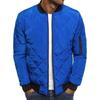 Chaqueta acolchada de algodón para hombre de Amazon, nueva chaqueta acolchada de algodón con cuello alto, abrigo corto acolchado de algodón para hombre, invierno 2023