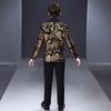 Traje de Disfraz de Rendimiento para Niños Estilo Británico Guapo Rendimiento de Piano Anfitrión Desfile de Modelos Vestido de Lentejuelas