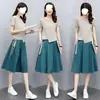 Traje: Colección nueva Verano 2026, conjunto de vestido holgado para mujer, moderno y elegante, perfecto para el verano, y un atuendo de moda para amigas.