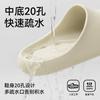 Sandalias de Secado Rápido para Baño Lidani para Hombre Antibacterianas Antideslizantes para Interior Hogar Baño Especial para Baño Zapatillas con Drenaje