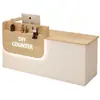 Mostrador de Bar Mostrador de Caja Recepción Mostrador de Tienda Pequeña Mostrador de Servicio Recepción Sencilla Mostrador de Tienda de Conveniencia Nuevo Mostrador de Recepción de Gama Alta