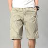 Dropshipping Dados Calças Casuais Masculinas Largas Plus Size Calças Cargo de Verão Shorts de Praia 585-P26