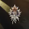 Nuevo Broche Elegante de Cristal de Espiga de Trigo de Cosecha de Alta Gama para Mujer, de Alta Gama, Resistente, Elegante y Brillante, Accesorios de Broche Corsage