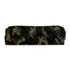 Serie Camuflaje Caja de Papelería para Niños Bolsa Octogonal Multifuncional para Lápices Creativa Masculina Cilíndrica de Gran Capacidad Bolsa de Almacenamiento para Papelería