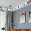 Decoración de espejo de cintura hueca Amazon pegatinas de pared acrílicas tridimensionales transfronterizas pegatinas de pared para diseño de habitación dormitorio