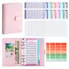 Cuaderno Macaron A6 con Cubierta Extraíble, Diario, Planificador, Bloc de Notas, Libro para Ahorrar Dinero