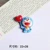 Accesorios de Resina para Manualidades de Dibujos Animados Joyería Gato Mecánico Lindo Pegamento de Crema Pasador Hecho a Mano Accesorios para Funda de Teléfono Móvil Hebilla de Zapato
