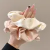 Anillo para el cabello de satén para el intestino grueso de otoño e invierno para mujer, correa para el cabello con sentido avanzado, cuerda para el cabello, elegante cuerda para el cabello para adultos, tocado