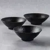 Tazón doméstico de alta calidad de melamina negra para fideos, tazón para sopa, tazón para malatang, 6 pulgadas, 7 pulgadas, 8 pulgadas, 9 pulgadas, vajilla de melamina al por mayor
